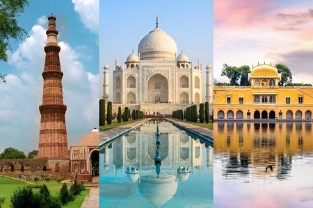 Four Day Private Golden Triangle Tour to Agra & Jaipur From Delhi