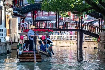 Shanghai Private Tour : Zhujiajiao Water Town with Boat & Garden
