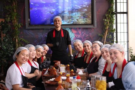 Moroccan Cooking Class at Chouf l'Or Restaurant with Pickup