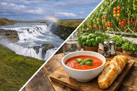 Golden Circle 6 Stops: Tomato Soup & Kerid Crater (Private Tour)