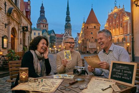 Historic Riga Private Walking Tour at Central Market Hunt