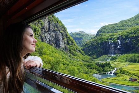 Self-Guided Full Day: Bergen To Oslo with 5-h Sognefjord cruise