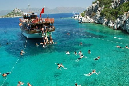 Aegean Island - Hisaronu Boat Trip with Soft Drinks from Marmaris