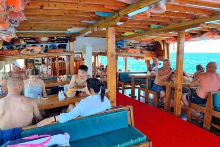 Relaxing Cruise Boat Tour Lunch Soft Drinks and Swimming Breaks