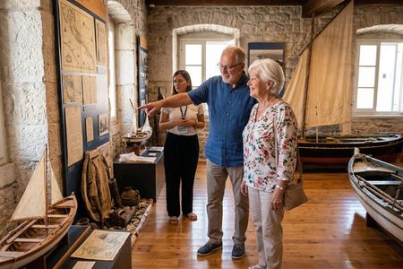 Private Cultural Walking Tour in Rovinj Historic Harbor