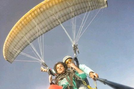 Marrakech Atlas Paragliding with Lunch Over Agaafay Desert