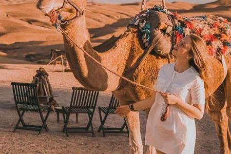 Agafay Desert Dinner and Camel Ride from Marrakech