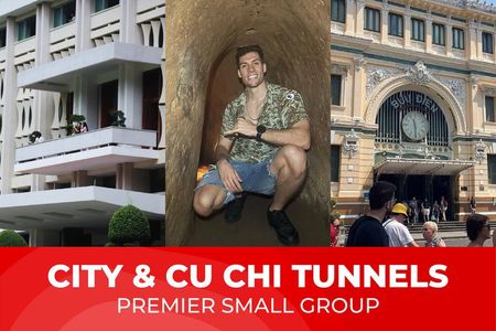 Daily Small Group Tour to Saigon City and Cu Chi Tunnels