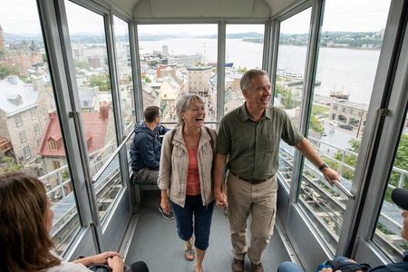 Private Historic Walking Tour in Quebec with Funicular Ride
