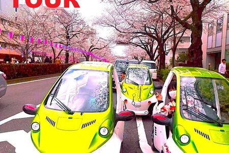 Official Tokyo Shibuya : KIMONO Dressed EV-Go Kart Activity Tour