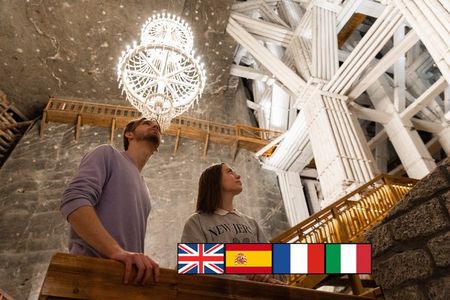 Wieliczka Salt Mine Guided Tour from Krakow + Ticket & Transfer