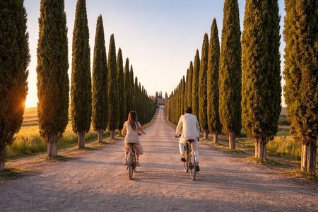 Val d'Orcia: eBike Tour Virtual-guided