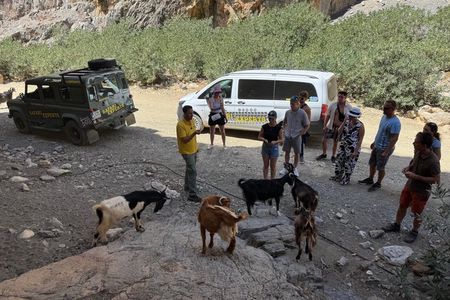 Trypiti beach and gorge Jeep Safari