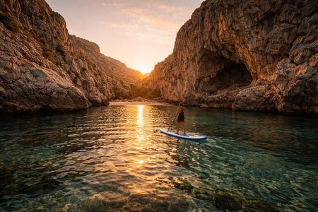 Ibiza Sunset Experience: Hidden Coves, Tour Snorkel & Paddle Surf