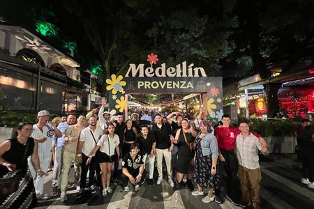 One Night in Rooftops and Nightclubs of Medellin