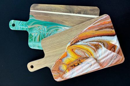 Deluxe Charcuterie Fluid Art Experience