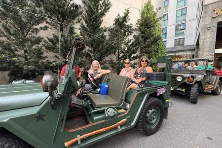 Saigon Street Food Experience By Night: US Army Jeep or Motorbike