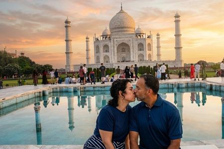 Unique One day Tajmahal Tour with Mughal era rural experience