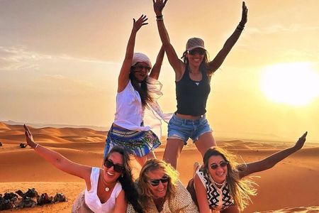 3 Days Marrakech to Sahara Adventure Merzouga Dunes & Camel Trek