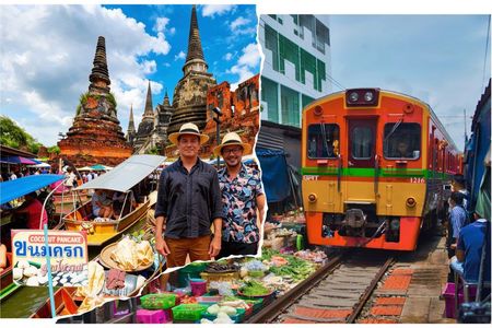 Private Floating Market and Historical Ayutthaya Sightseeing Tour