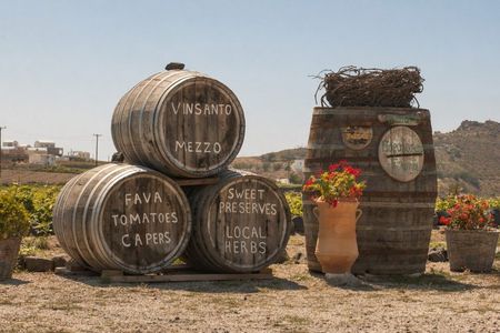 Santorini Private Farm-to-Table Food and Wine Tour