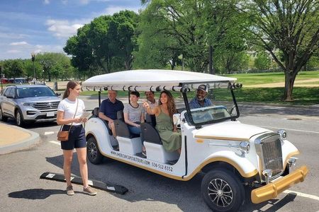 Washington DC History & Monuments Guided Group Tour by E-Cart