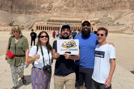Full Day Tour:Valley of the Kings &Queens &Hatshepsut Temple&more