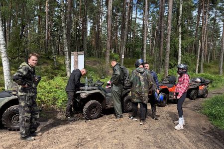 ATV Quad guided off road tour