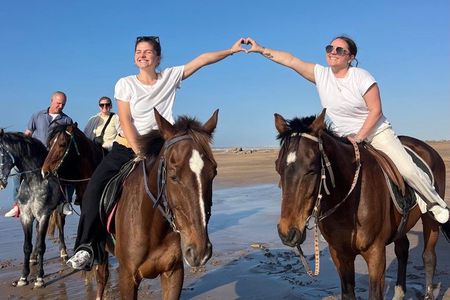 Casablanca Beach Horseback Riding Experience with Hotel Transfers