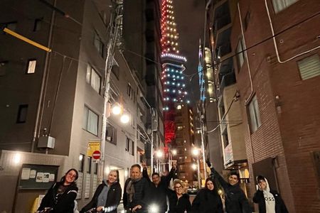 2-Hour Tokyo Night Bike Tour: Shibuya, City Lights & Tokyo Tower