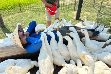 Hoi An Bike Tour - Vegetable, Duck Farm, Buffalo, Basket Boat