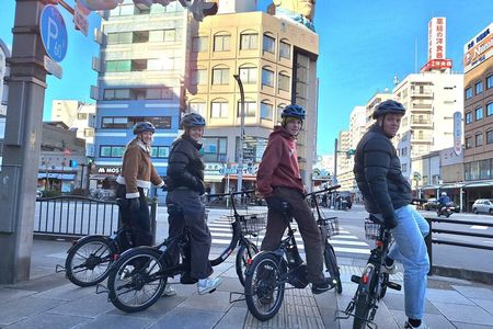 Asakusa Ryogoku and Local Streets Tokyo E-Bike Tour