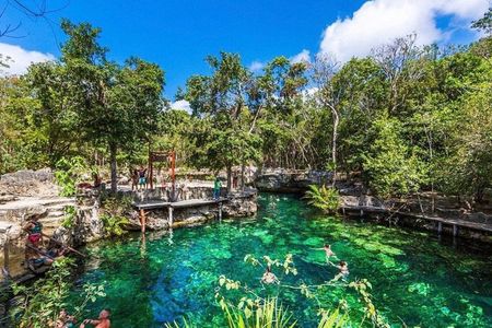 4 Cenotes at Casa Tortuga Park+ Tulum Ruins from Cancun & Riviera