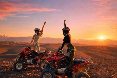 Marrakech Quad EN tour in the Agafay desert