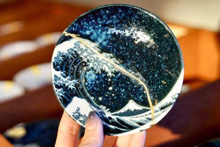 Tokyo Traditional Kintsugi Workshop in Asakusa Gold Repair Art