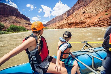 Fisher Towers Full Day Rafting Adventure on the Colorado River