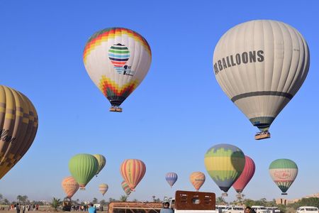 Luxor Morning Hot Air Balloon Ride with Hotel Pickup