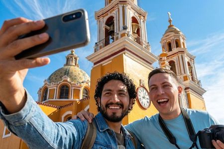 From village : Private tour to Cholula all inclusive + tasting