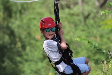6 Zipline Tour at Coral Crater Adventure