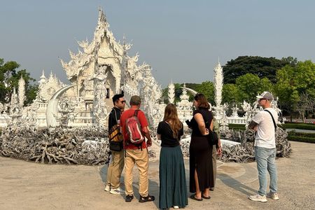 ChiangRai Guided 7 Major Sites+Buffet Lunch #All ticket included