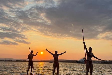 Sup at Sunset in Syracuse with aperitif