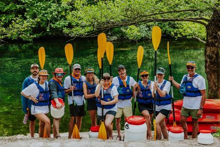 Morning Kayak Experience in Cetina Canyon Beginner Friendly