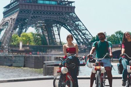 Paris in Vintage Solex - Latin Quarter, St-Germain & Eiffel Tower