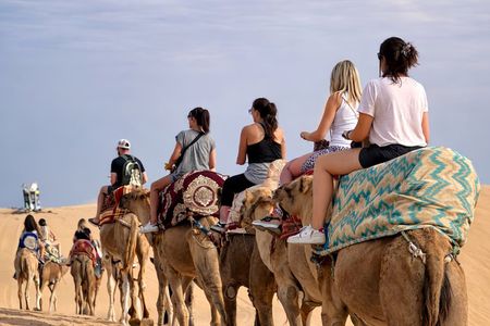 Timlalin Sunset Experience: Camel Ride, Canyon visit & Tea picnic