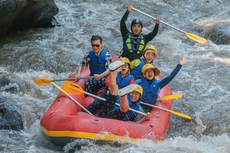 Ubud White Water Rafting on the Ayung River with Pickup & Lunch