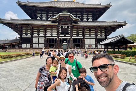 Nara Walking Tour: Deer Park, Todaiji, Kasuga & Nigatsudo
