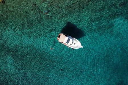 Adventure on Islands and lagoons(blue green) eco fruits