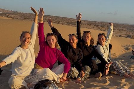 Sunset on the Dunes and Sandboarding with Wayva Surf