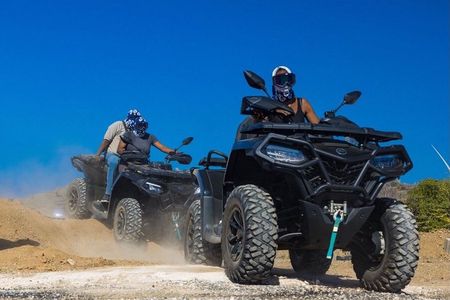 ATV-Quad Safari tour with Caving & Snorkeling Curacao