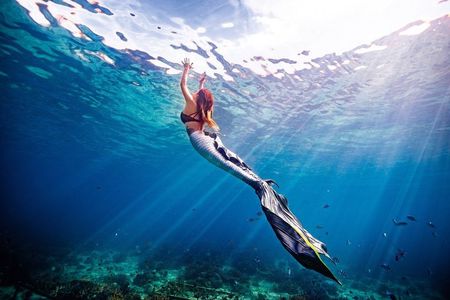 Mermaid in Amorgos